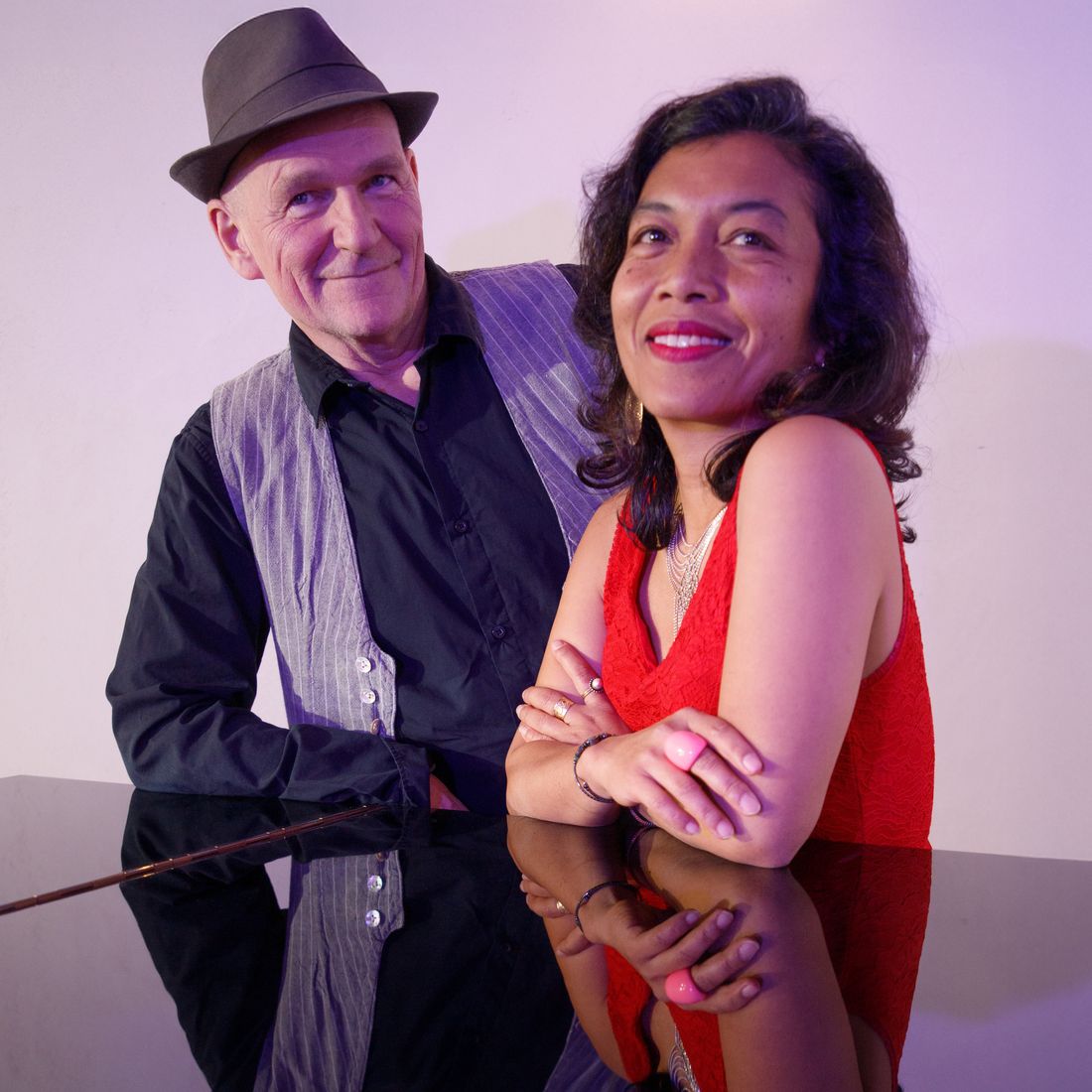 Jinja et Didier Klein au piano